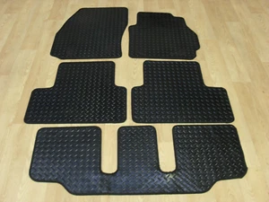 Car Mats for Mazda 5 2005-11 Tailored Fit RUBBER Car Mat Set in Black - Picture 1 of 1