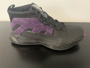 Adidas Dame 5 J Size Youth 6.5 Marvel Black Panther Wakanda Forever - Picture 1 of 8