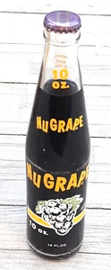 Vintage 1950'S UNOPENED 10 OZ  Nugrape Soda Bottle - Picture 1 of 7