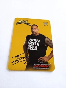 CARD WRESTLING WWE RAW ITA 2004 GOLD HOLO THE ROCK n 33/132 - Picture 1 of 2