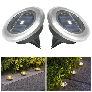 1PC Solar LED Lawn Light Outdoor Garden Fence Deck Path Decor Lamp Waterproof - Imagen 1 de 13