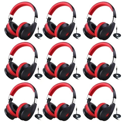 9x Ausdom AH2 Stereo Bass Foldable Wireless Wired Headphone w/ Microphone - Image 1 of 4