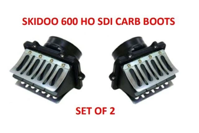 Ski Doo 600 HO SDI GSX GTX MXZ Summit Adrenaline Listed Carb Intake Boot Flanges - Image 1 of 1
