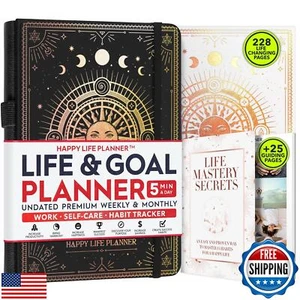 Life Mastery Planer - Eine 12-monatige Reise, um Ihre Ziele zu erreichen, das Produkt zu steigern - Bild 1 von 5