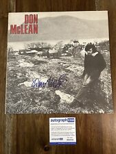 Don McLean ‘Self Titled’ Signed Vinyl Album Folk Singer ‘American Pie’ ACOA
