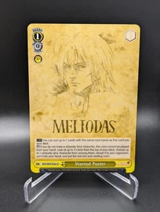 Weiss Schwarz Wanted Poster Meliodas SDS/SX03-022a U The Seven Deadly Sins NM - Picture 1 of 1