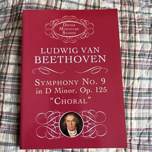 Dover Miniature Scores: Orchestral Ser.: Symphony No. 9 in D Minor, Op. 125 :... - Picture 1 of 2