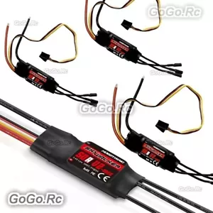 4x Hobbywing Skywalker 2-4S 50A V2 UBEC Brushless ESC With 5V5A BEC For RC Model - Picture 1 of 13