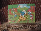 VINTAGE Pre-Owned Peyo Smurf Cartoon MB 100PC Puzzle 4190-5 Complete in box
