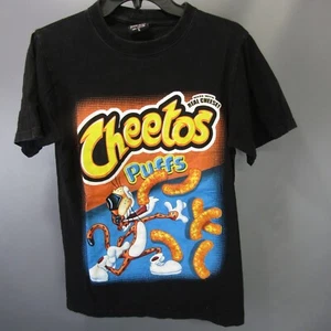 Camiseta Cheetos Puffs Para Hombre Talla S Camiseta Gráfica 100% Algodón Pequeña Y2K De Colección - Imagen 1 de 8