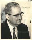 1968 Press Photo Major E.A. Hiller, Retiring Director Of Biloxi Veterans Center