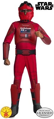 Mayor Vonreg Star Wars Resistencia Rojo Vestido Elegante Halloween De Lujo Niño Disfraz Foto 1 de 2