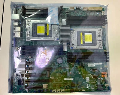 Supermicro H11DSi E-ATX Motherboard +2x AMD EPYC 7742 64C/128T 2.25GHz ECC DDR4 - image 1 of 3