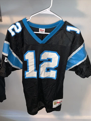 vintage kerry collins jersey wilson youth  sz L 14-16 carolina panthers NFL✅💯😇 Cover