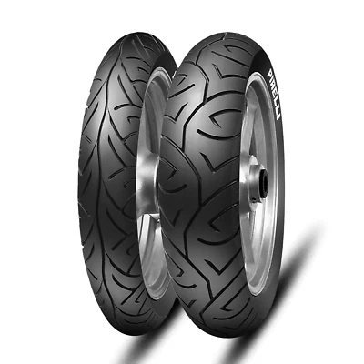 COPPIA 110/70 16 130/70 16 DOT 2024! PIRELLI SPORT DEMON GOMME SCOOTER