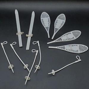 PIEZAS DE ESQUÍ DE NIEVE MEGO ACTION JACKSON DE COLECCIÓN para CUERPO DE FIGURA DE 8" 1:9 - Imagen 1 de 1