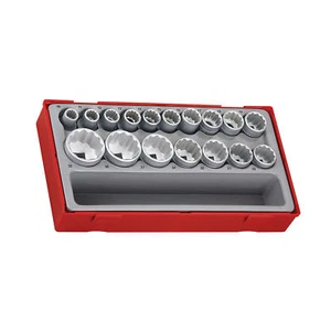 Juego de enchufes de 12 puntos Teng Tools TT1217 - 17 piezas 1/2 pulgada de 10 a 32 mm - Imagen 1 de 2