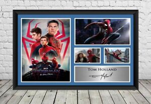 Spiderman No Way Home Tom Holland Signed Photo Poster 2021 Movie
