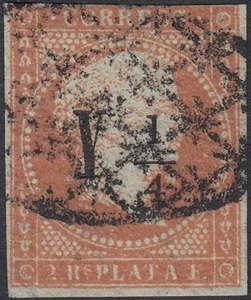 ANTILLES CU BA Spanish Colony 1855 Edifil 5 Certificate Echenagusía (ref#17588) - Picture 1 of 3