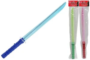 Light Up & Sound Samurai Ninja Sword Fancy Dress Kids Party Bag Filler Play Role - Picture 1 of 1