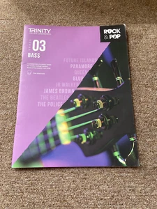 Trinity College London Rock & Pop 2018 Bass Grade 3 (Sheet Music) - Picture 1 of 1