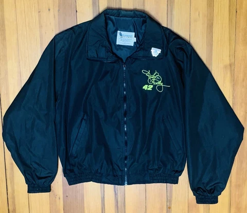 Vintage *Signed Autograph* Kyle Petty Mello Yello Nascar Jacket -L- Made in USA Cover