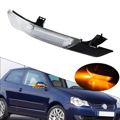 Clignotant de Rétroviseur LED Droit pour VW Polo 9N3 2005-2009 Lumière Orange FR - Immagine 1 di 4