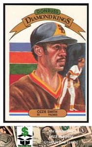 1982 Donruss #21 Ozzie Smith - San Diego Padres - Picture 1 of 2