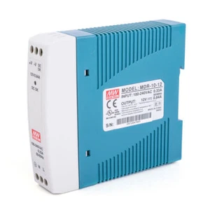 Mean Well MDR-10-12 Hutschienennetzteil 10W 12V 0,84A Schaltnetzteil CV - Bild 1 von 5