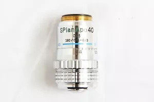 Olympus SPlan Apo 40x 0,95 160/0,11-0,23 S Plan Apo Mikroskop Objektiv #5350 - Bild 1 von 8