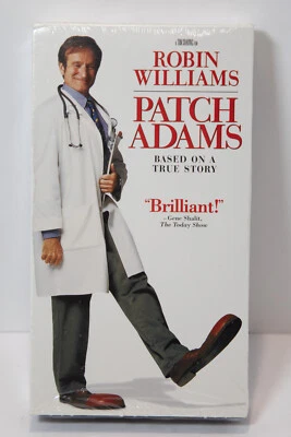 Patch Adams (VHS, 1999) Robin Williams - New Factory Sealed - Image 1 of 2