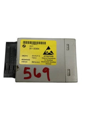 BMW 535i E60 2008 OEM consola central módulo de control iDrive 9113064 08-10 528i M5 Foto 1 de 4