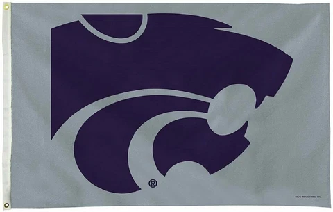 Kansas State Wildcats Flag Banner 3x5 Premium Outdoor Metal Grommets University Cover