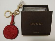 Gucci GG Bag Charm Key Holder Key Ring Key Chain GG Logo Unused With Box