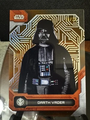 2024 Star Wars High Tek Darth Vader Death Star Laser Orange 20/25 - Image 1 of 4