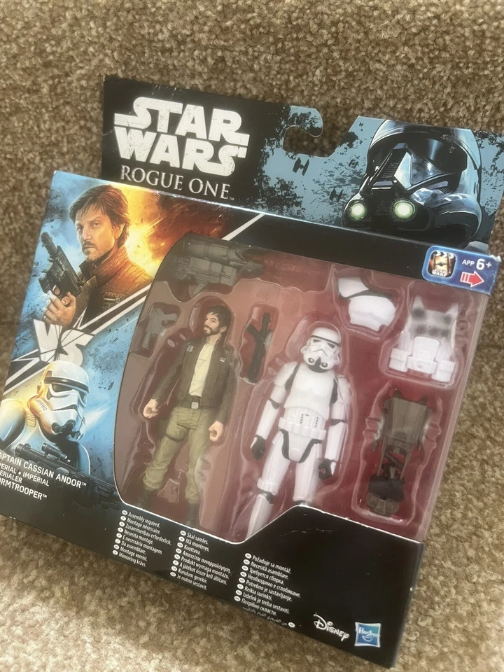 Star Wars Rogue One 3.75" Captain Cassian Andor Stormtrooper Action Figures - image 1 of 1