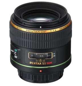 [QUASI NUOVO] PENTAX SMC DA 55mm f/1.4 SDM obiettivo dal GIAPPONE (N661) - Foto 1 di 1