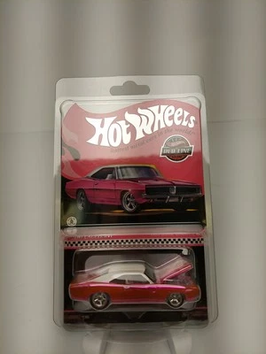 Hot Wheels Mattel Creations RLC Exclusivo 1969 Rosa Dodge Charger R/T Novo na caixa! - Imagem 1 de 4