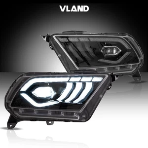 VLAND Voll LED Scheinwerfer für 2010-2014 Ford Mustang Frontscheinwerfer - Bild 1 von 13