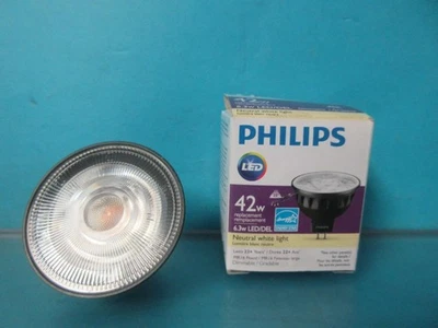 PHILIPS 57761-9 6.3MR16/LED/F25/935/DIM/12V T20 2 PIN 25° 6.3W LIGHT BULB LAMP - Image 1 of 4