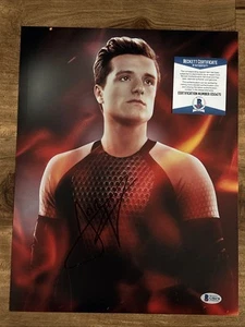 Josh Hutcherson Signed Hunger Games 11x14 Photo Beckett BAS Authentic Autograph - Picture 1 of 3