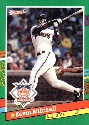 1991 Donruss #438 Kevin Mitchell - Image 1 of 2