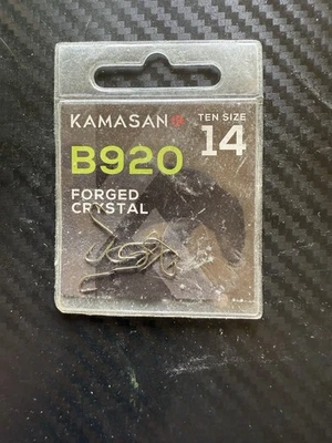 Kamasan B920 geschmiedete Kristall Stachel SPATENDE Haken alle Größen verfügbar. Kostenloses P&P