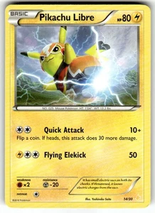 Pikachu Libre (14 - Non-Holo) 14/30 Pokemon Common XY Trainer Kit: Pikachu Libre - Picture 1 of 2