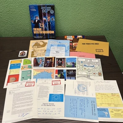 Человек с золотым пистолетом 007 Джеймс Бонд победные игры 1985 ролевые игры - Изображение 1 из 4