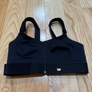 Sujetador deportivo Shefit Flex impacto medio negro dorado ajustable talla 1 Luxe - Imagen 1 de 3