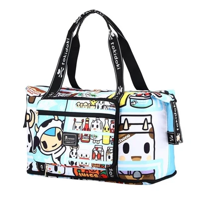 Bolsa de Lona Plegable Tokidoki Unicorno para Viaje, Bolsas de Fin de Semana Expandibles 40L Foto 1 de 4