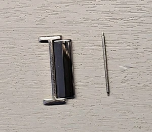 Rado 22mm x 19mm DIASTAR INTEGRAL SILVER / SILVER CERAMIC LINK - Picture 1 of 2