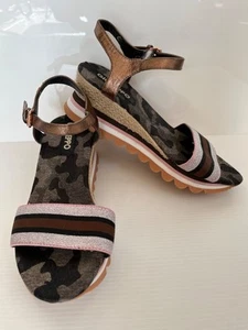 Gioseppo platform camouflage sandal 39 - Picture 1 of 15