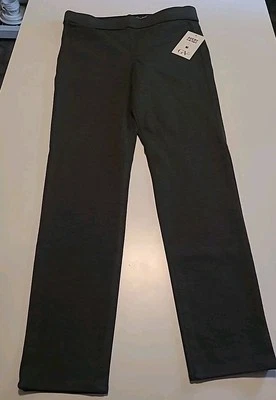 NWT Gloria Vanderbilt Avery Ponte Slim Pull On SZ 10 Grey Pants. - Image 1 of 4
